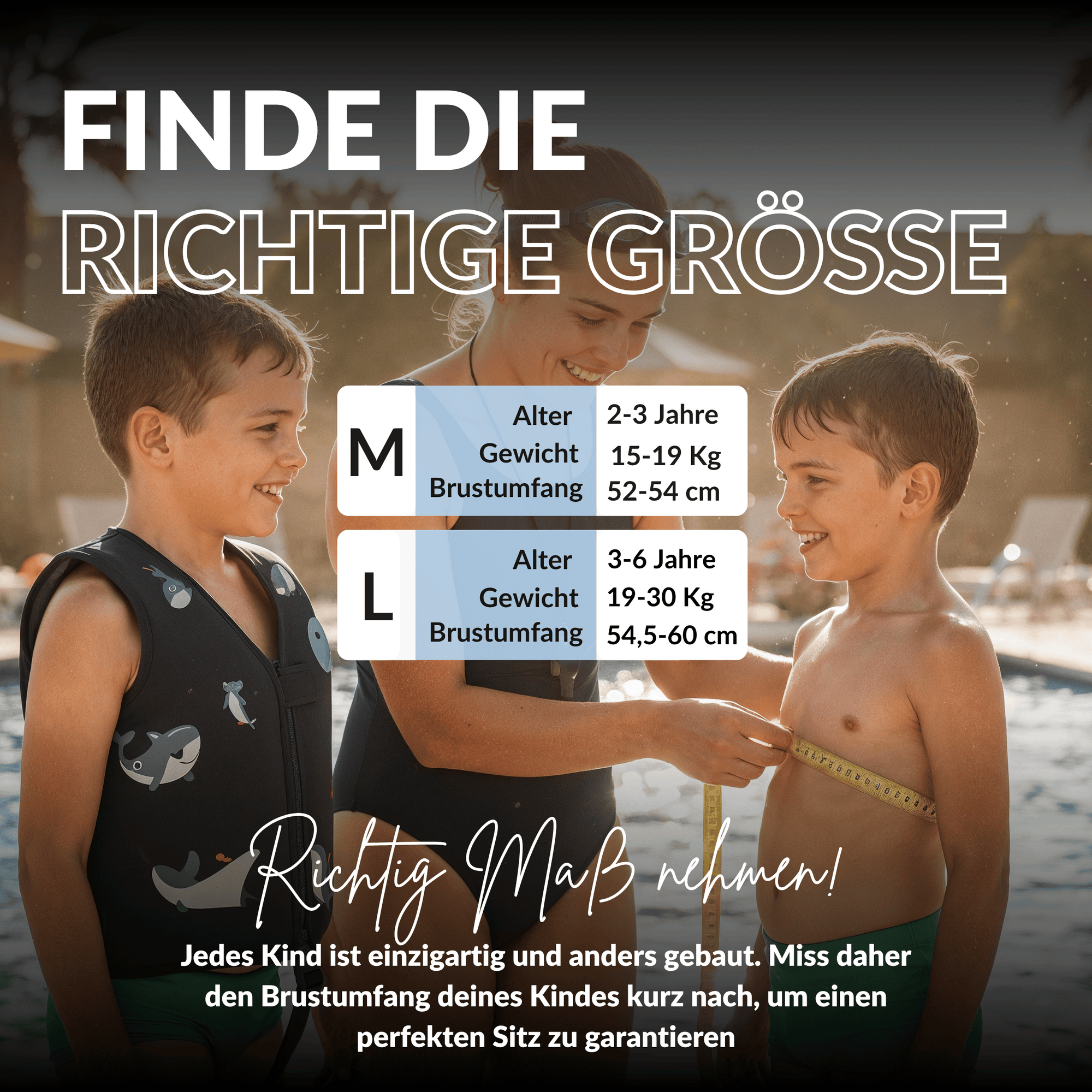 NOARD Kinder Schwimmweste "Ocean Friends"