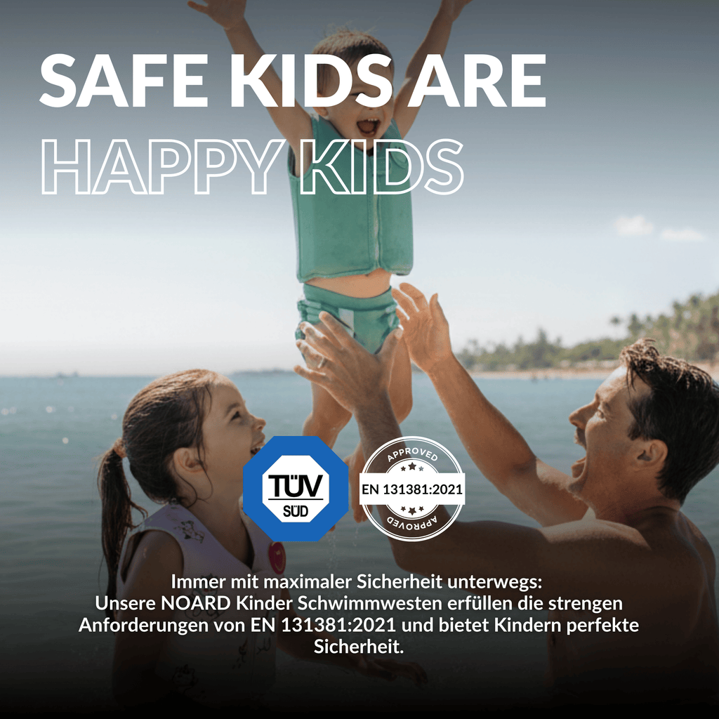 NOARD Kinder Schwimmweste "Simply Green"