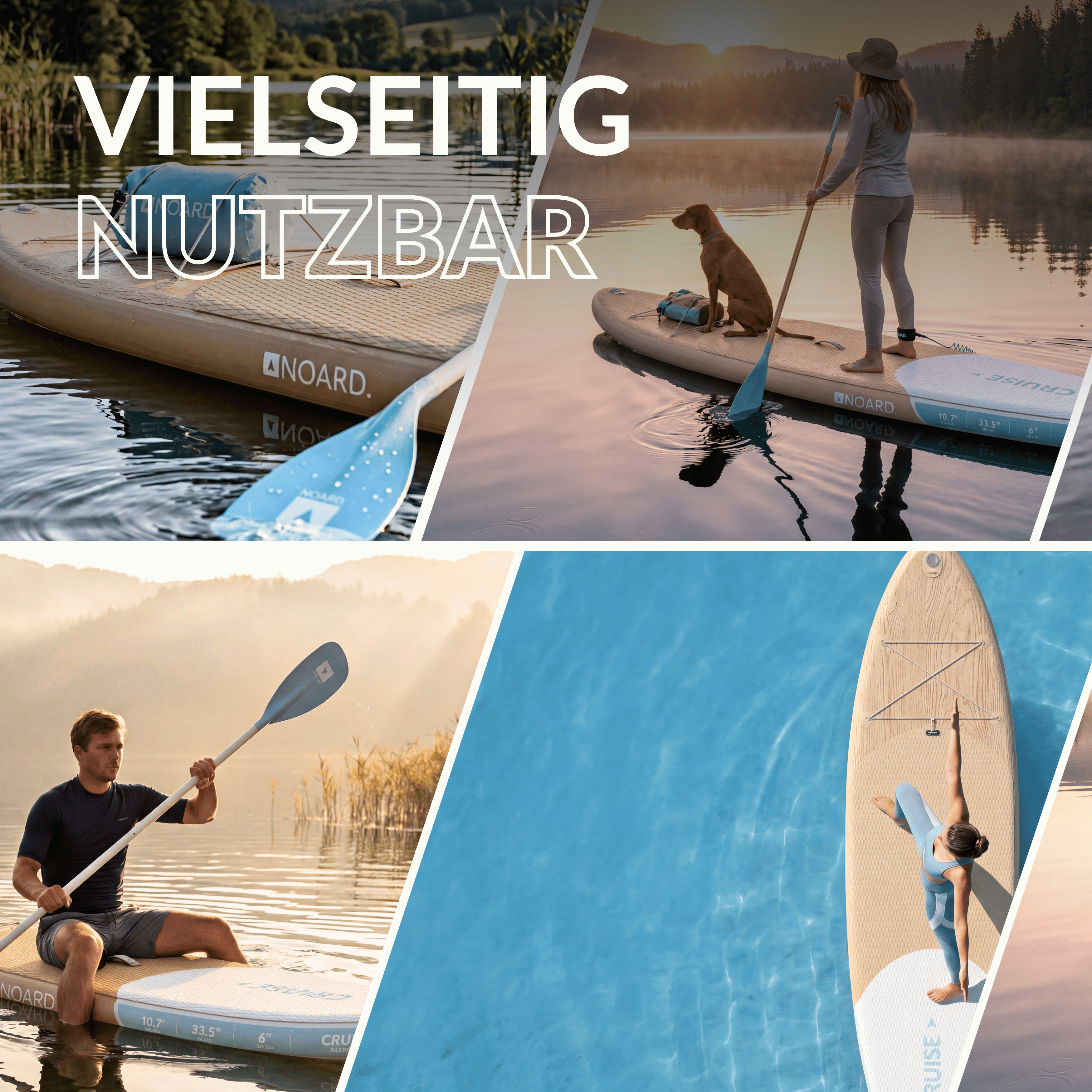 NOARD Allround SUP Woodflow – 326 cm