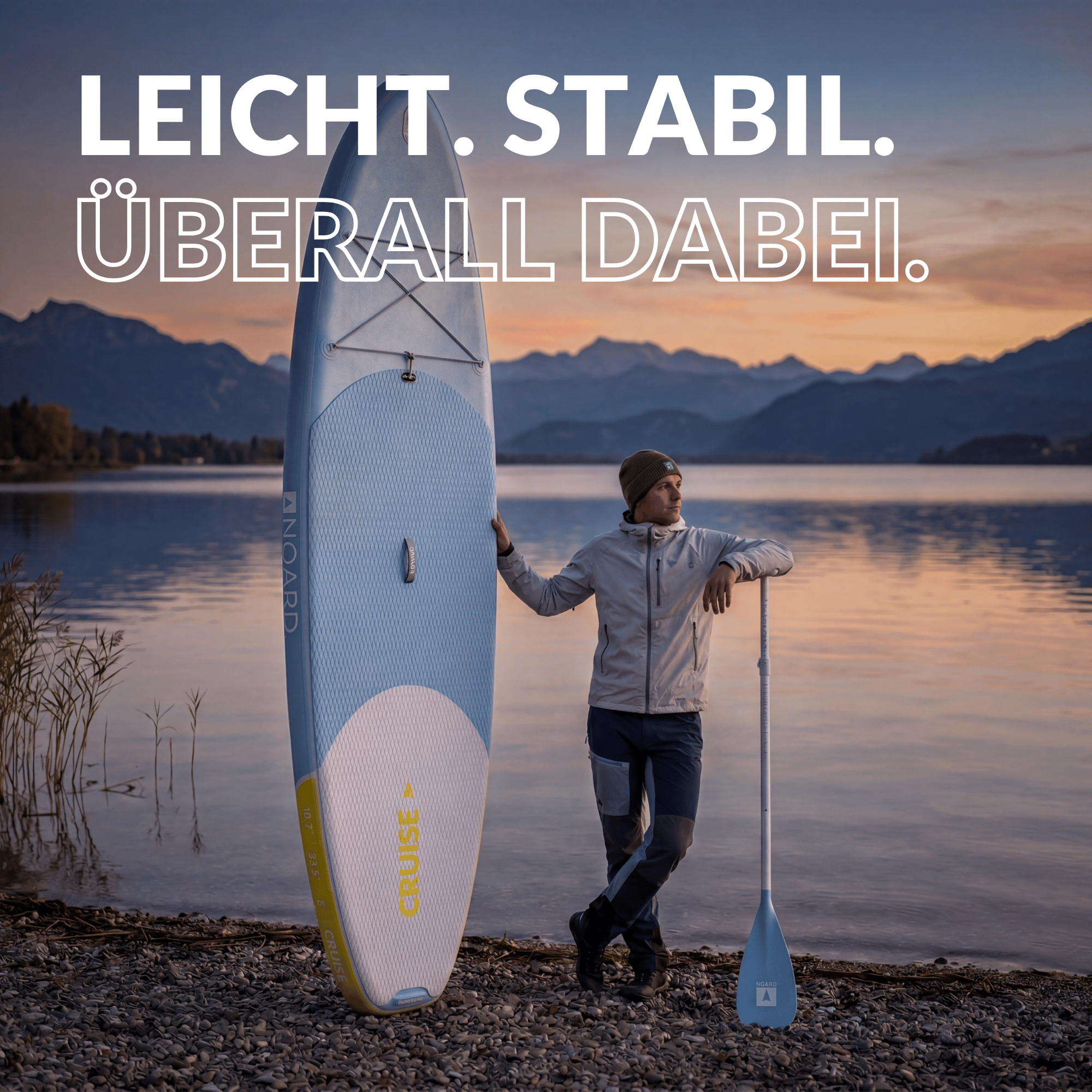 NOARD Allround SUP - Batik Ocean - 326 cm