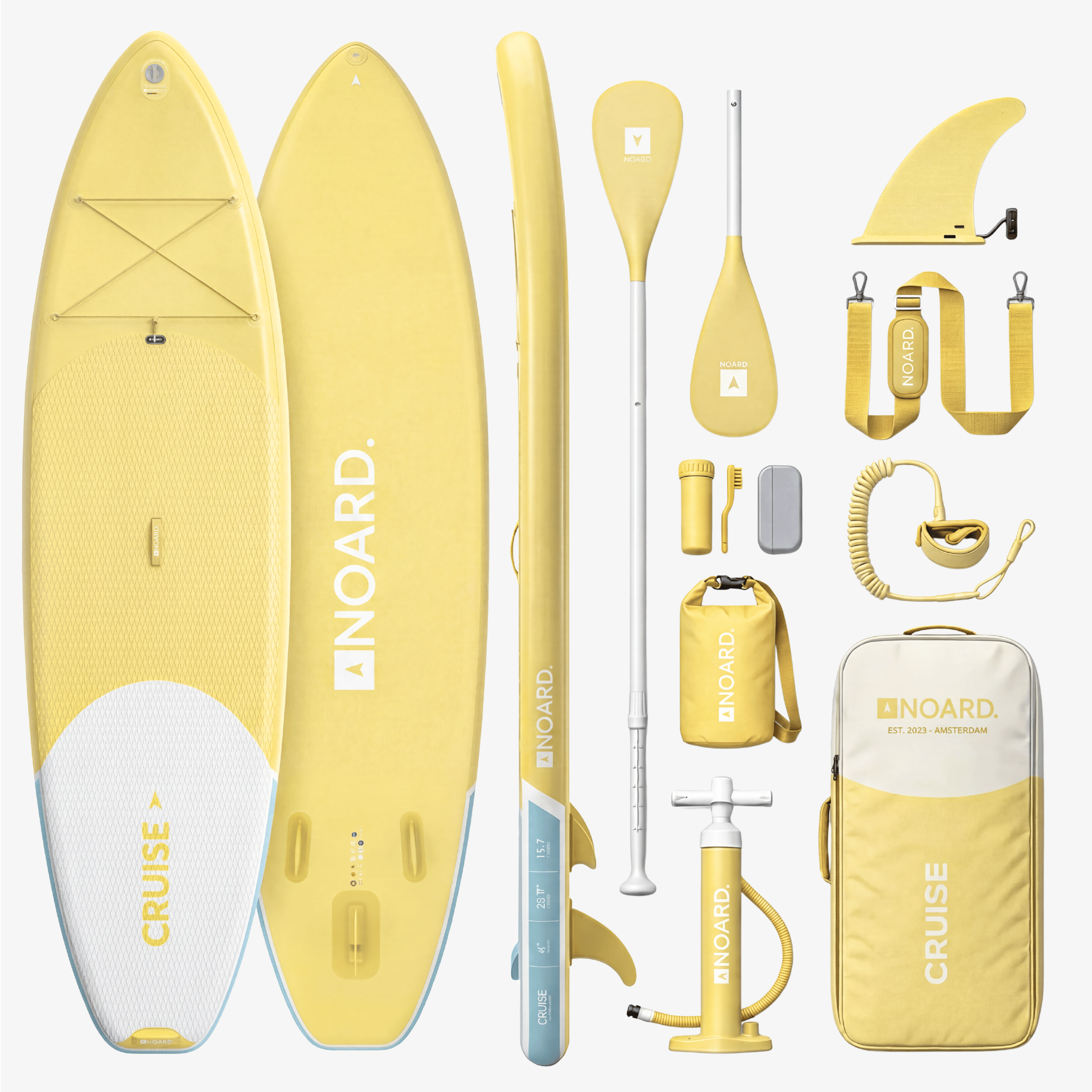 NOARD Allround SUP lemon squeeze – 326 cm