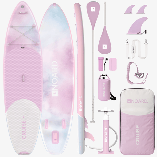 NOARD Allround SUP- Batik Flower - 326cm - Pink
