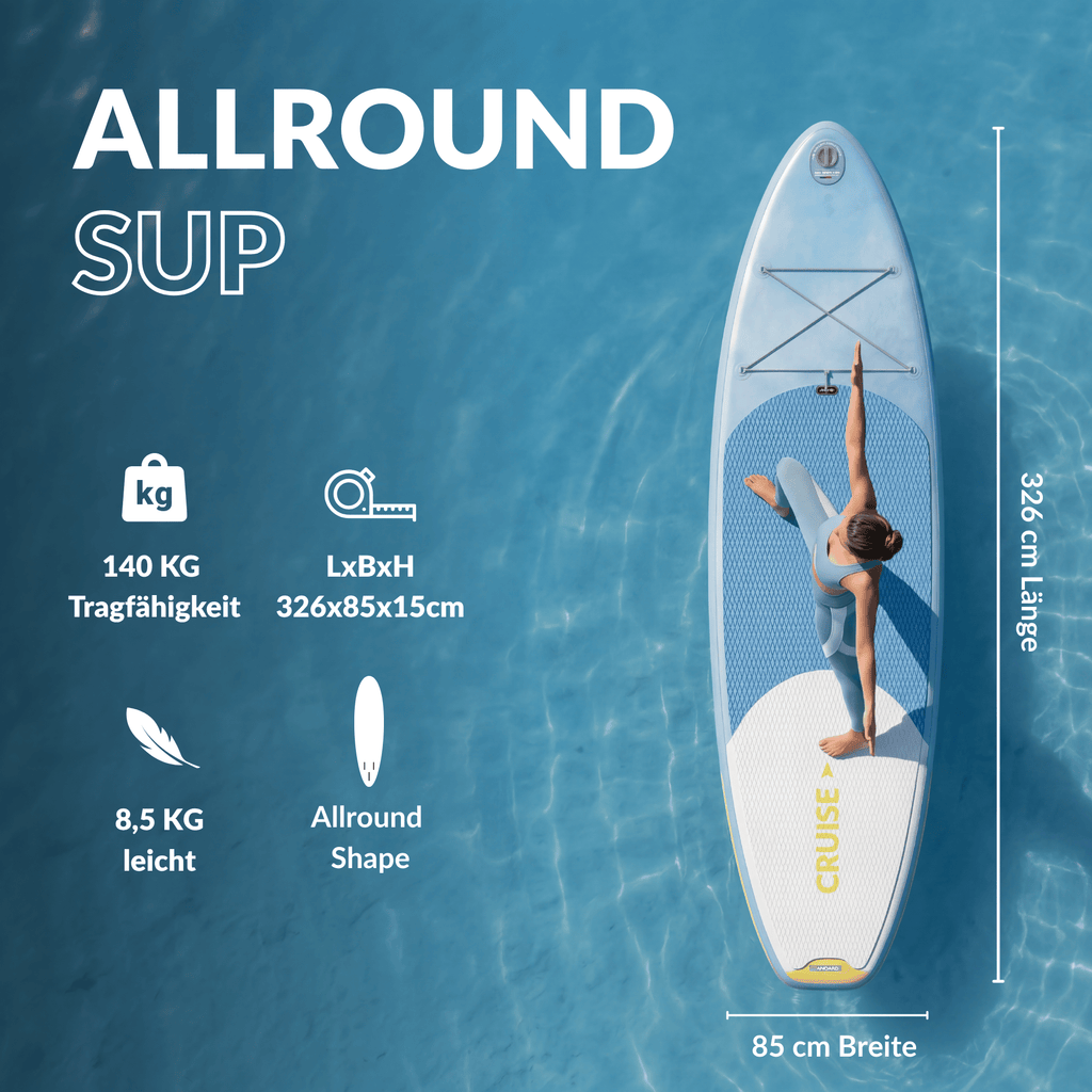 NOARD Allround SUP - Batik Ocean - 326 cm
