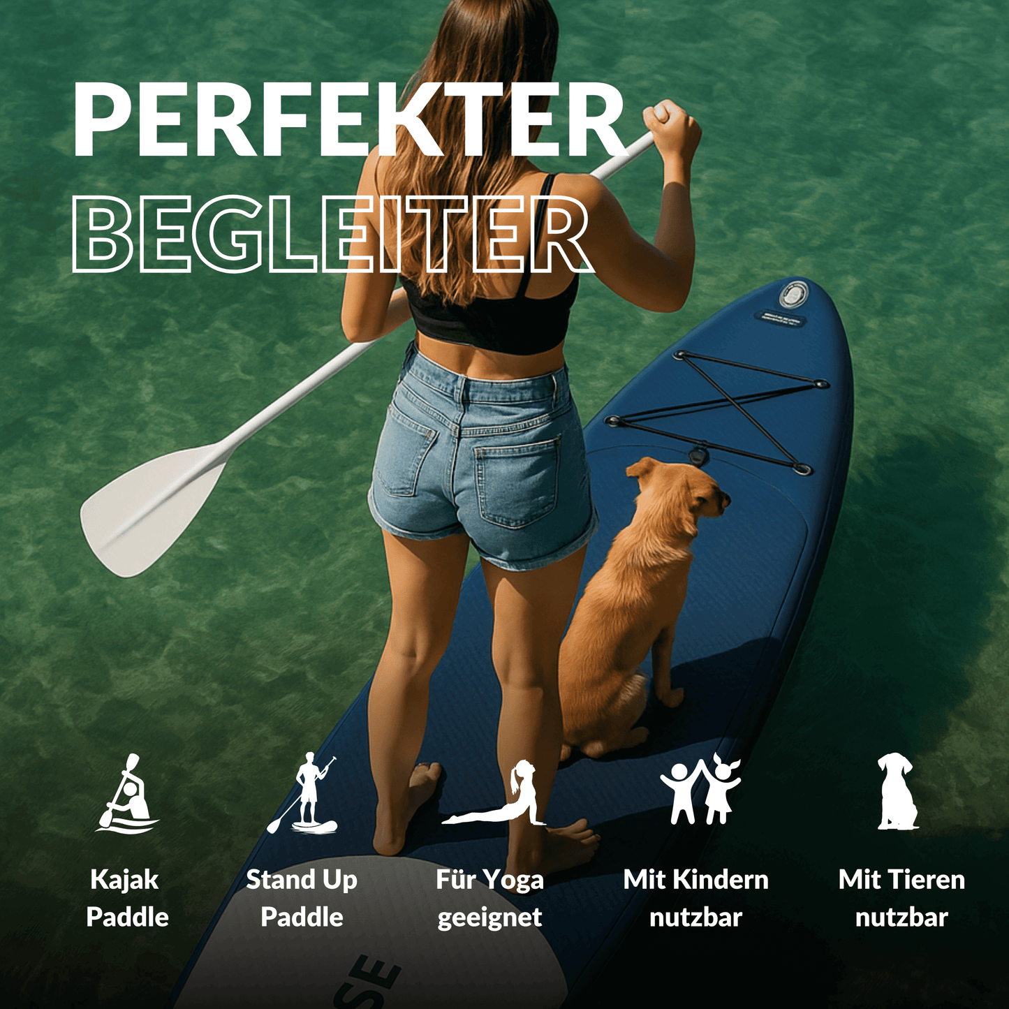 NOARD Allround SUP - Navy Breeze - 326 cm - Dunkelblau