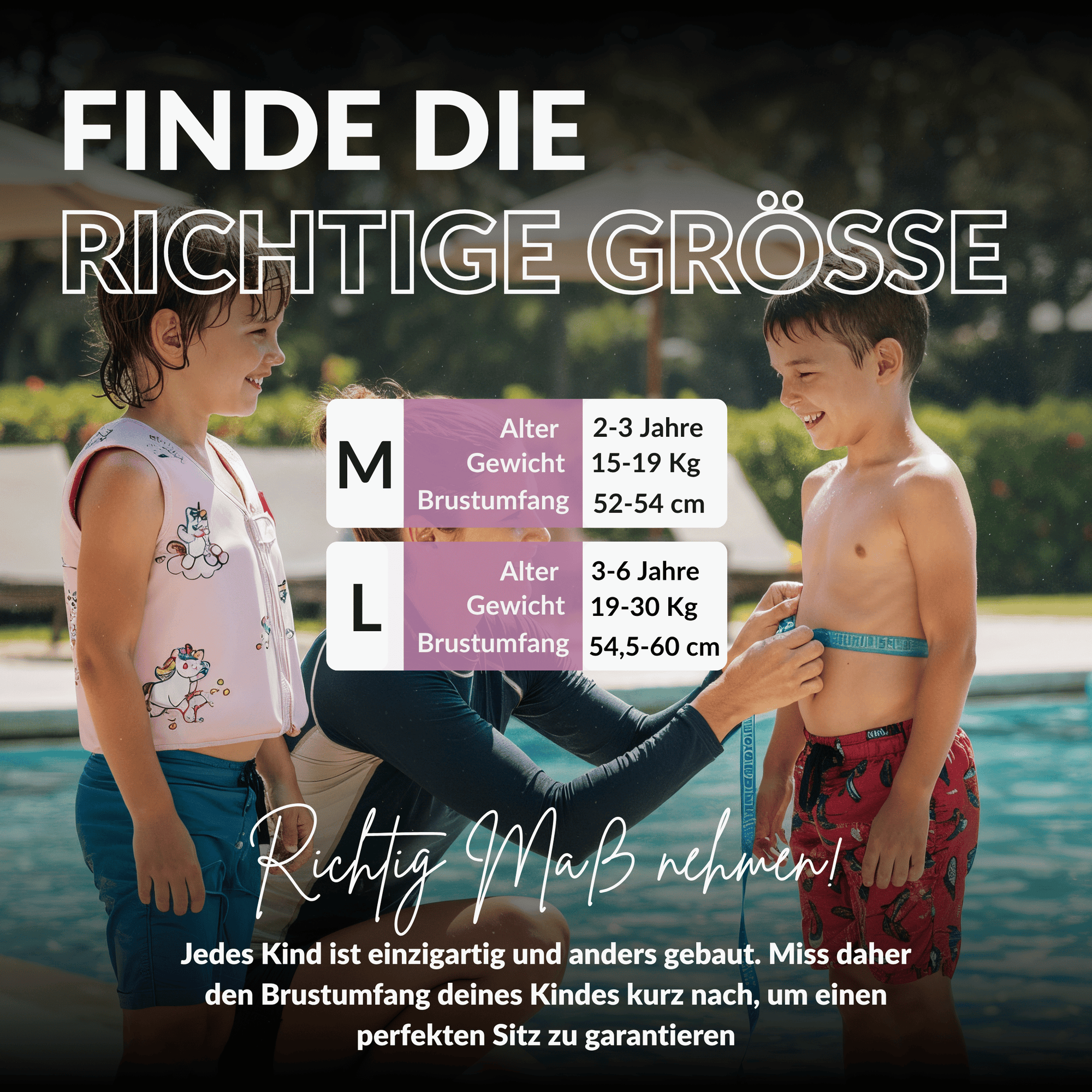 NOARD Kinder Schwimmweste "Fantasy Friends"