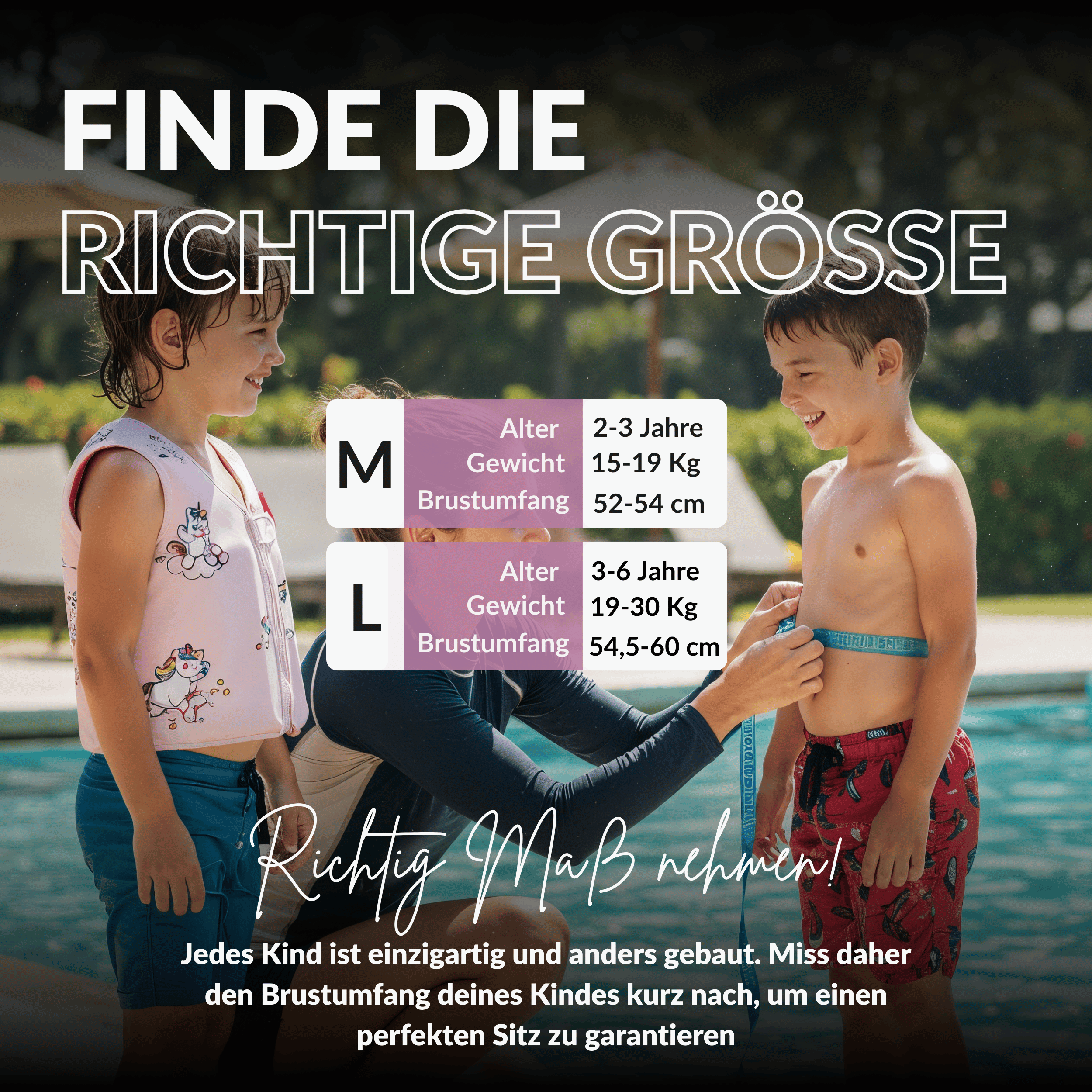 NOARD Kinder Schwimmweste "Fantasy Friends"