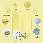 NOARD Allround SUP lemon squeeze – 326 cm