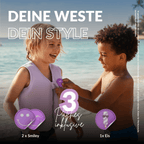 NOARD Kinder Schwimmweste "Simply Purple"
