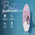NOARD Allround SUP Batik Flower – 326 cm