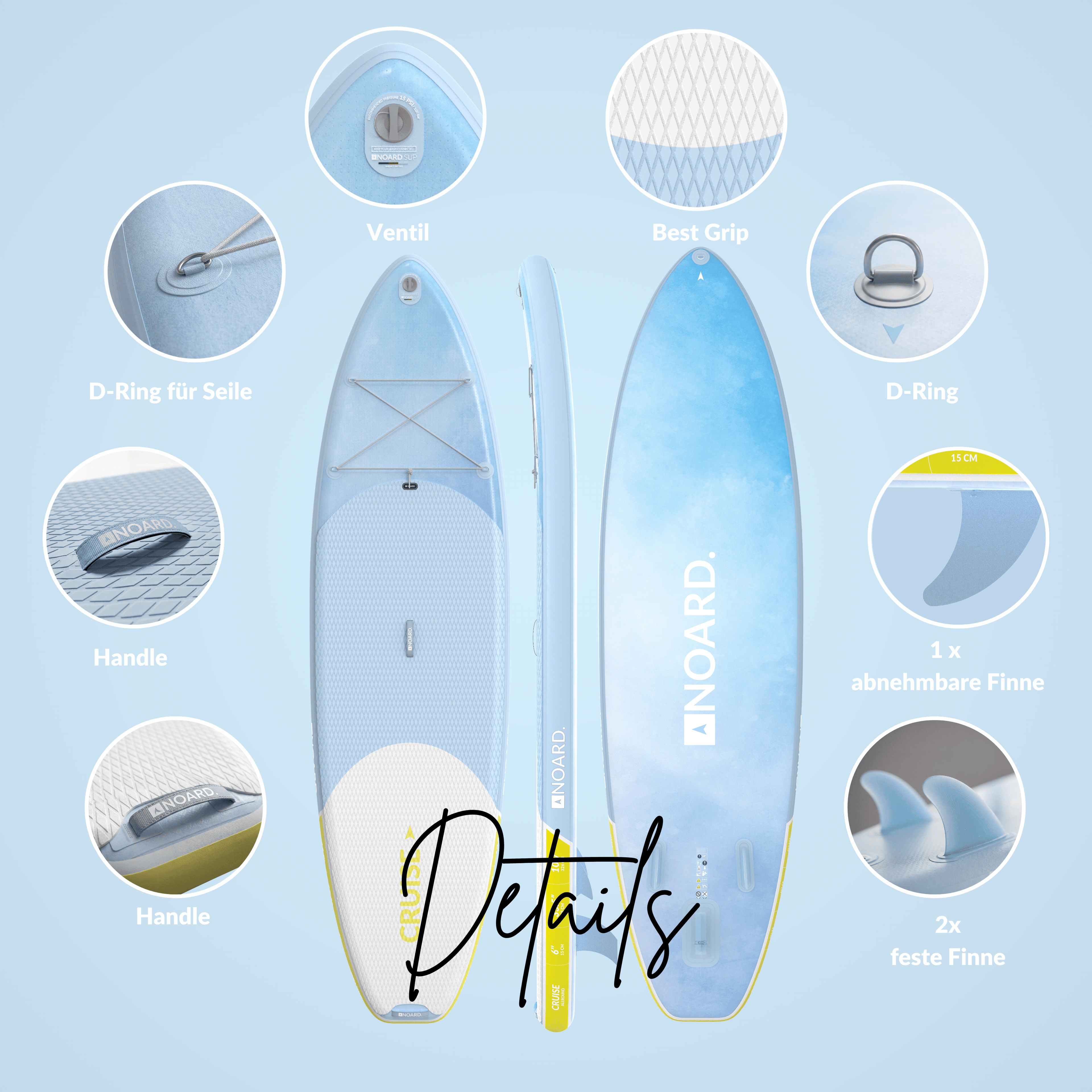 NOARD Allround SUP Batik Ocean – 326 cm