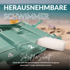 NOARD Kinder Schwimmweste "Simply Green"