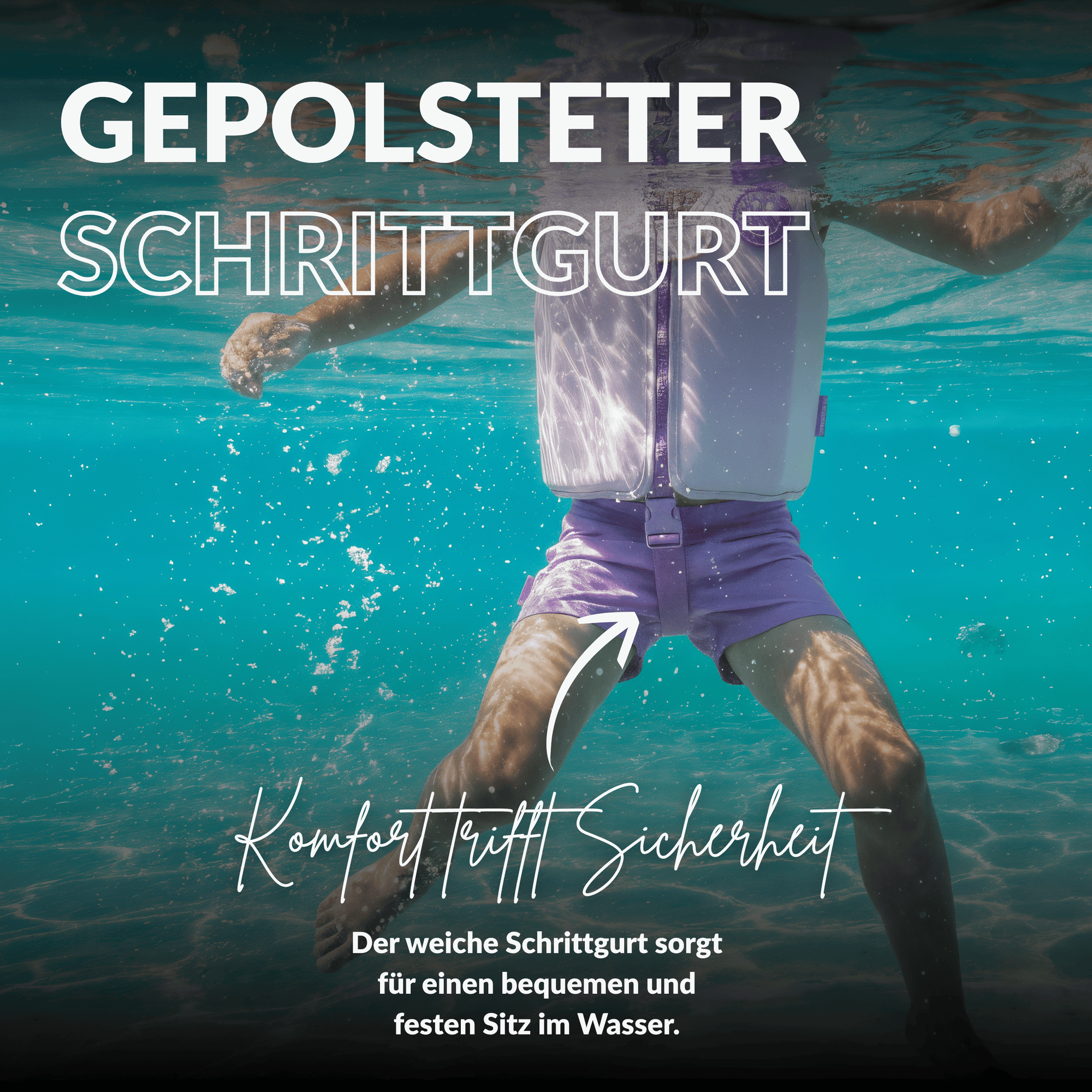 NOARD Kinder Schwimmweste "Simply Purple"