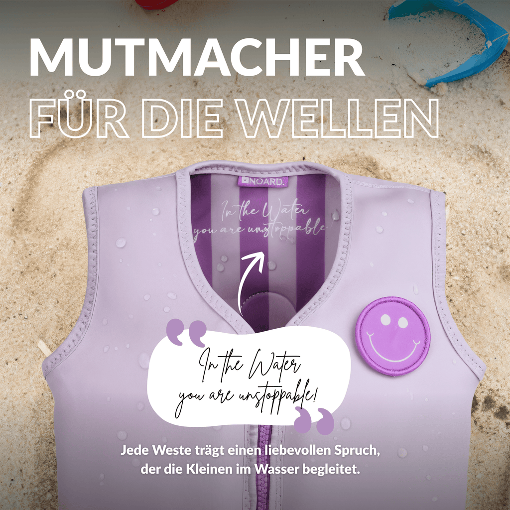 NOARD Kinder Schwimmweste "Simply Purple"