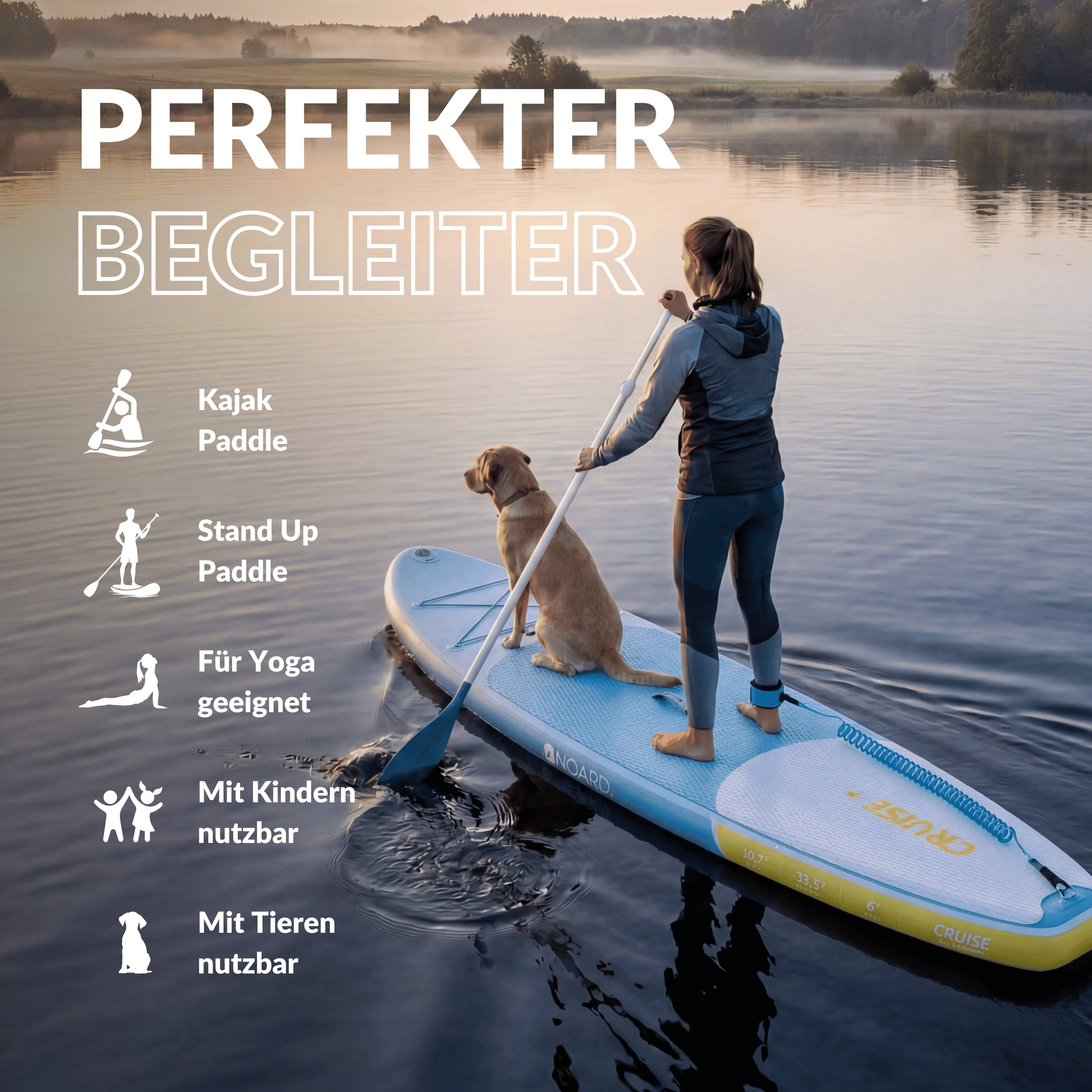 NOARD Allround SUP Batik Ocean – 326 cm