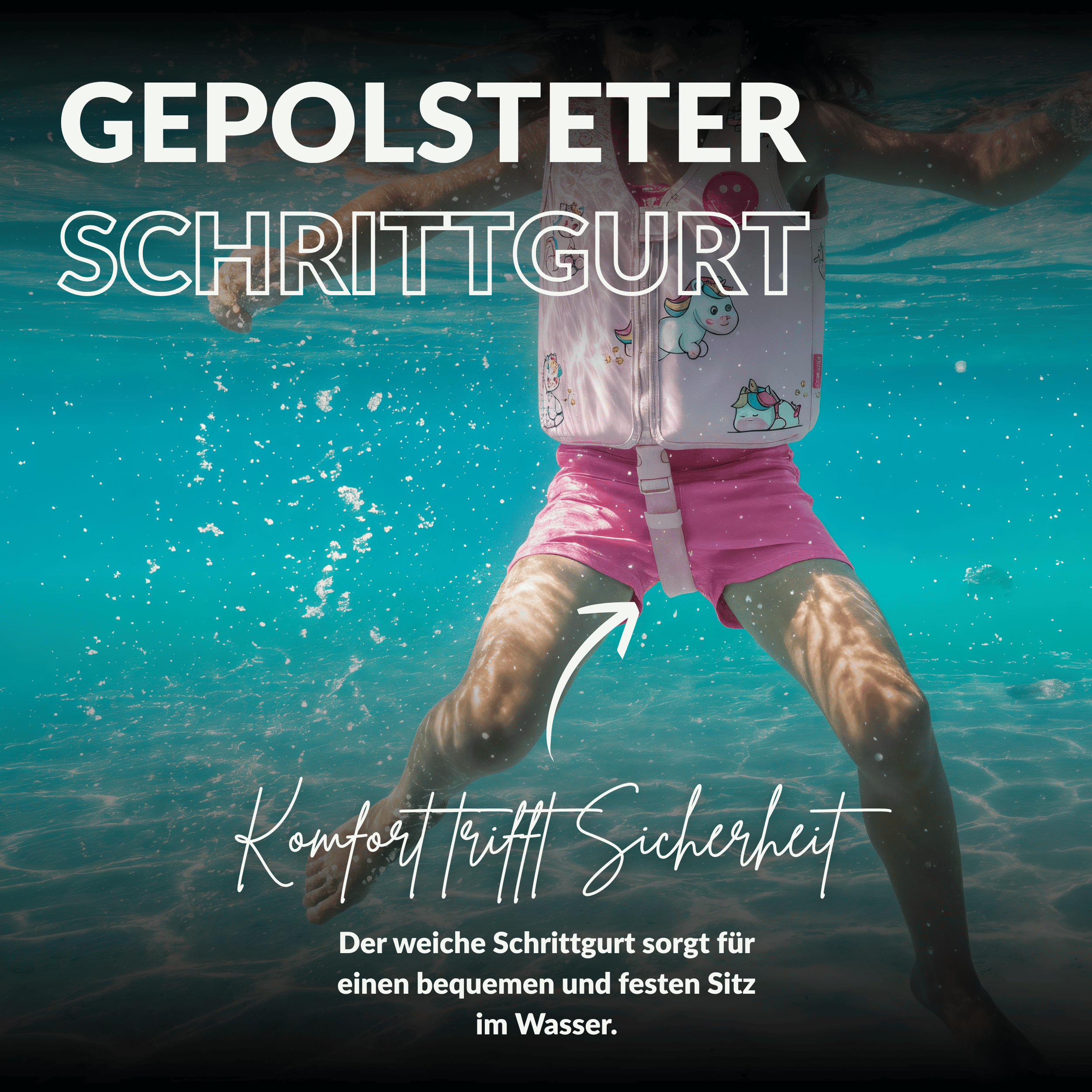NOARD Kinder Schwimmweste "Fantasy Friends"