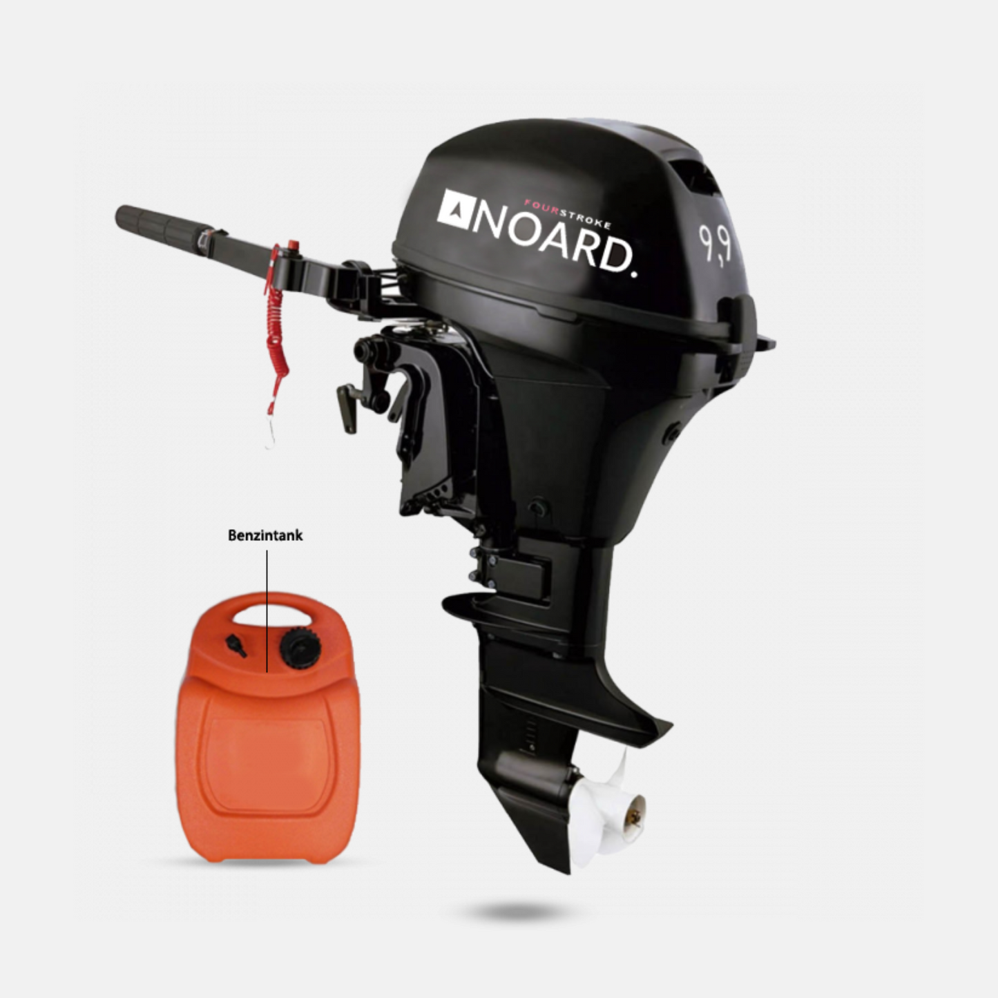 9.9 PS NOARD Motor Langschaft