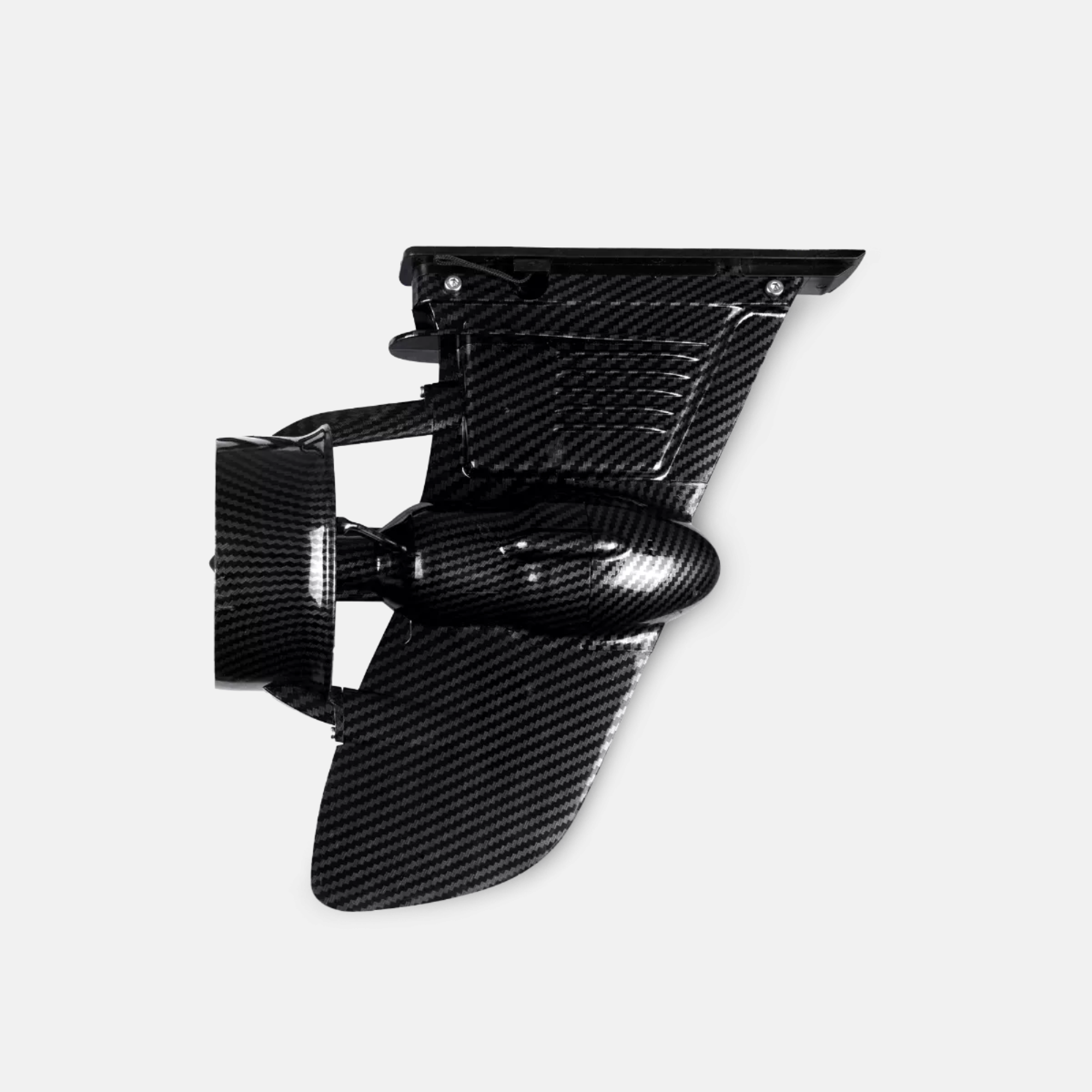 Noard E-Finne in Carbon-Optik.