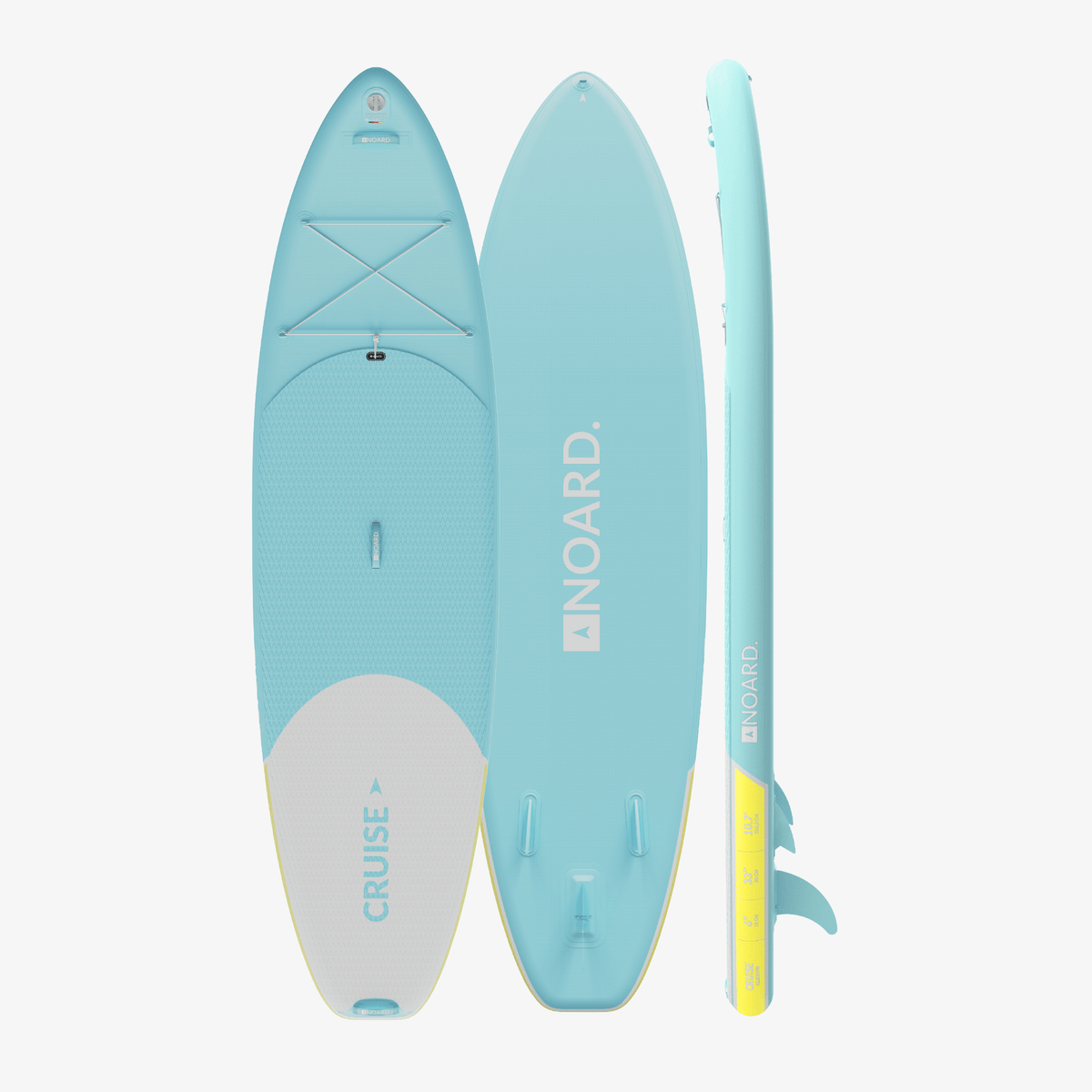 NOARD Allround SUP Türkis Lagune – 326 cm (Refurbished: Sehr Gut)