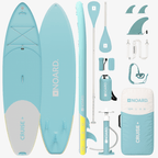 Noard SUP mit Zubehör, inklusive Paddel, Pumpe, Transporttasche, Dry Bag und Finnen