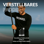 Flexibel einstellbares Paddel, das für verschiedene Körpergrößen und Kajakbenutzung geeignet ist