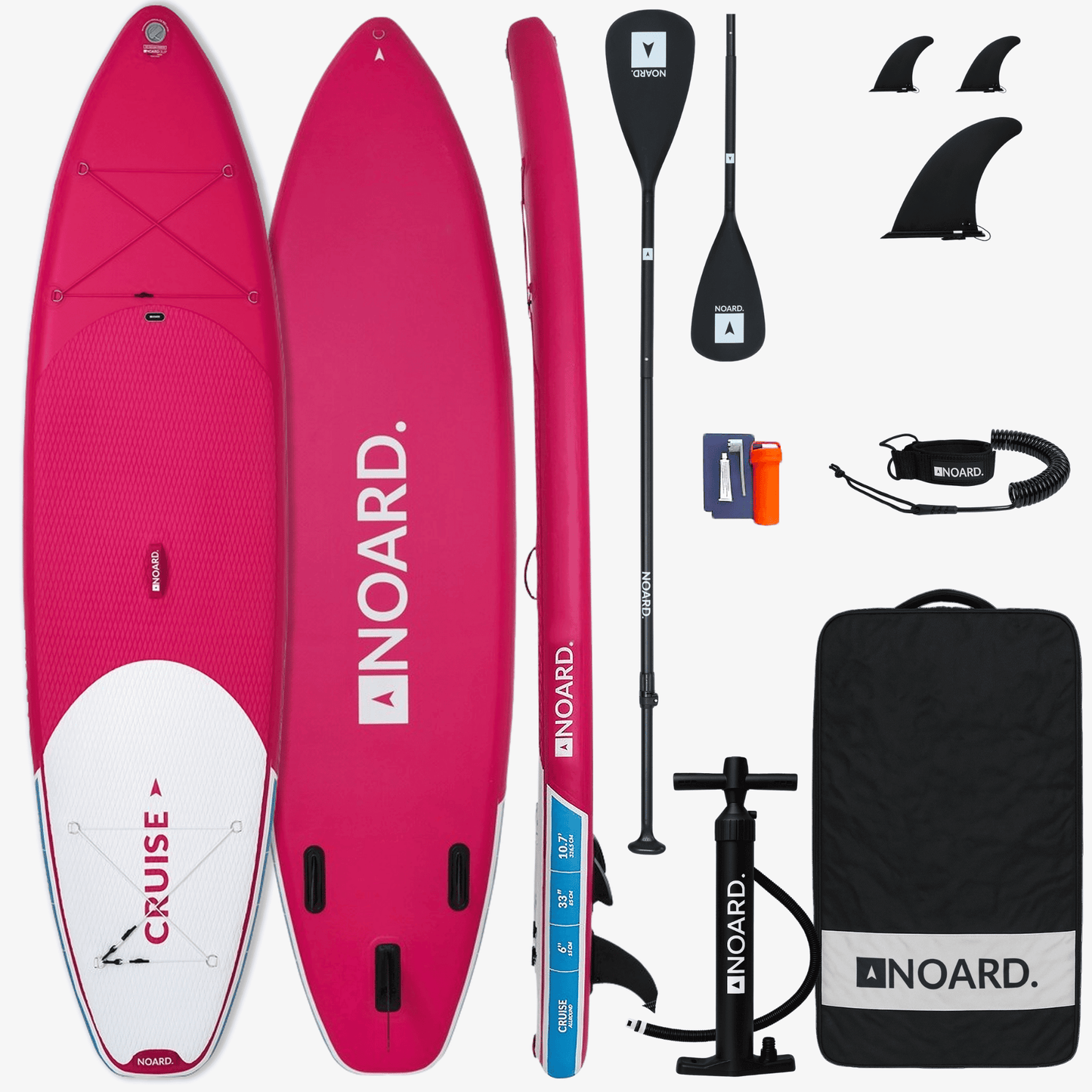 NOARD Allround SUP - Pink Lady - 326 cm - Pink