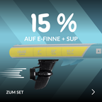15% Auf E-Finne + SUP im Set 